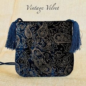 Vintage Velvet Crossbody